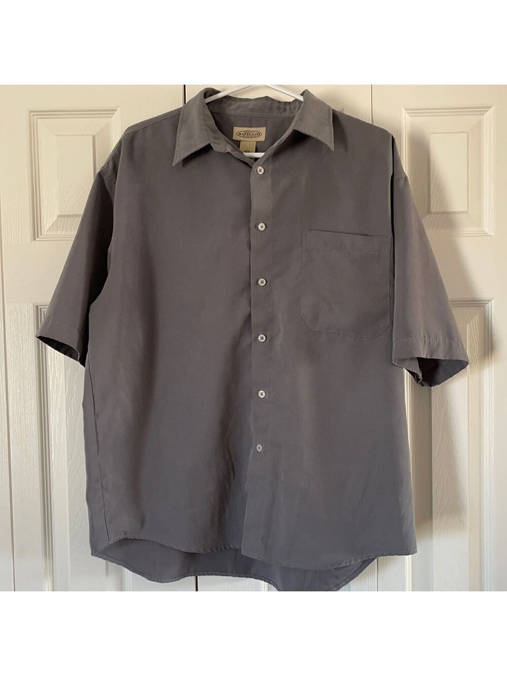 Maryk & Co. Mens shirt sleeve button up shirt 🔥